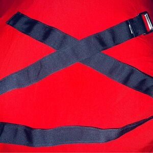 Dark Blue Polo RL nautical belt